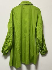 Košeľa asymetrická zelená